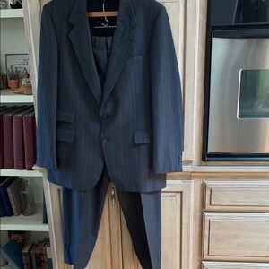 Kuppenheimer Classic Black Men's Suit the British Collection vintage